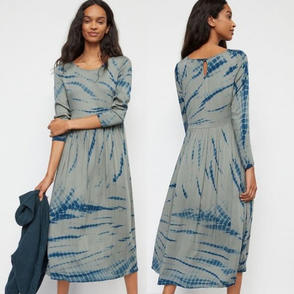 Anthropologie Dolan Dresses & Skirts - COPY - Anthropologie Dolan Eliska Tie Dye Midi Dress.  SZ 4